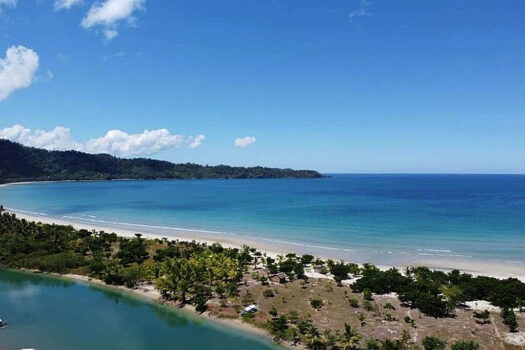 Extraordinary White Sand Beach Peninsula Estate
