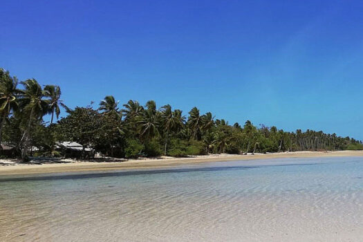 Sunrise Estate with White Beach